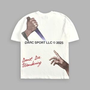 Darc Sport -ETERNAL BLOOD "PREMIUM" OVERSIZED TEE IN CREAM